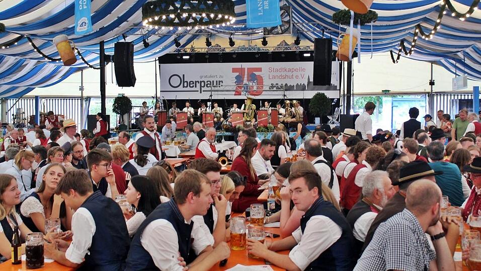 Die Bilder vom Festwochenende der Landshuter Stadtkapelle.