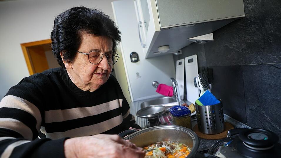 Die 79-J&auml;hrige kocht immer noch gerne jeden Tag selbst.