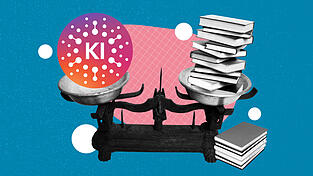 Was hat mehr Gewicht beim Lernen und bei Hausaufgaben: Künstliche Intelligenz oder Schulbücher und Lexika? 