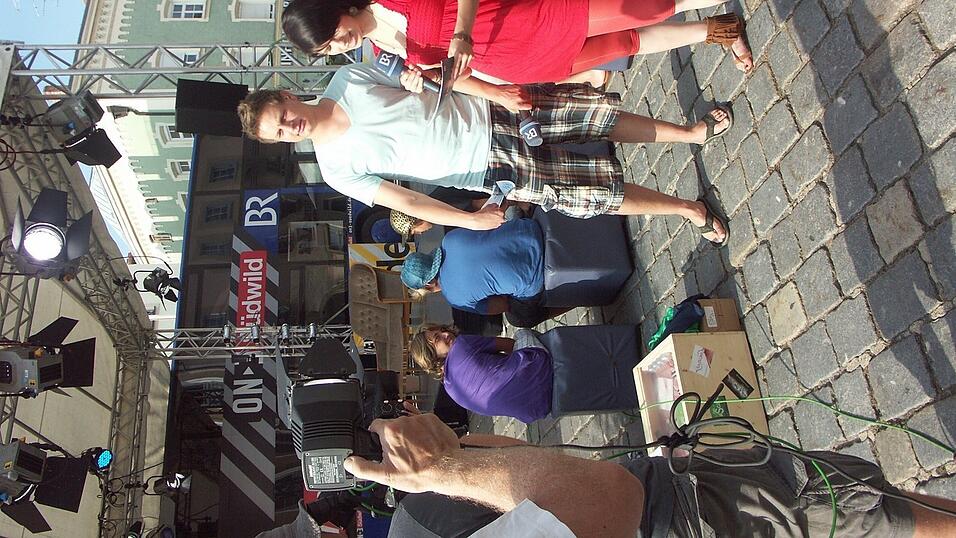 Blick hinter die Kulissen bei on3-südwild. (Foto: Meike Weinzierl) Blick hinter die Kulissen bei on3-südwild. (Foto: Meike Weinzierl)