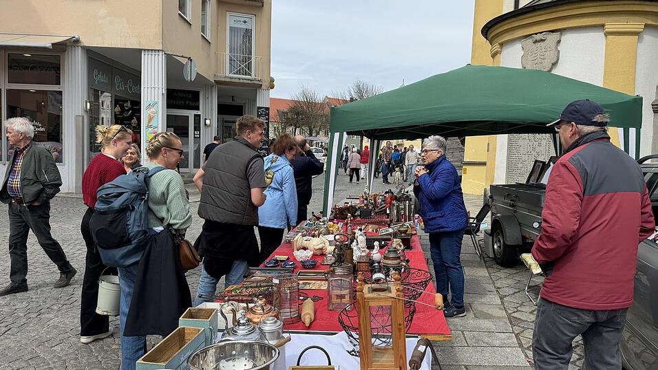 St&ouml;bern auf dem Flohmarkt
