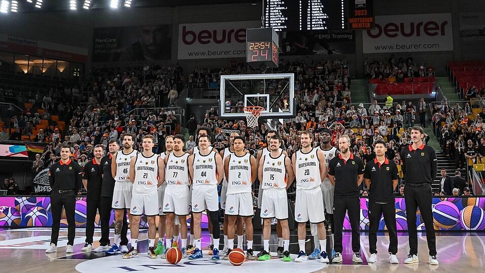 Das deutsche Team mit einigen Veränderungen.
