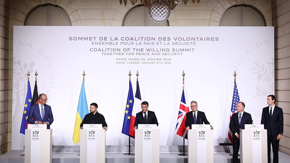 Die westlichen Partnerländer wollen der Ukraine Sicherheitsgarantien geben. Die westlichen Partnerländer wollen der Ukraine Sicherheitsgarantien geben.