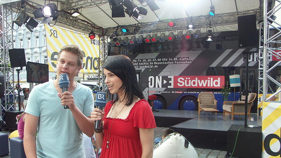 Blick hinter die Kulissen bei on3-südwild. (Foto: Meike Weinzierl) Blick hinter die Kulissen bei on3-südwild. (Foto: Meike Weinzierl)