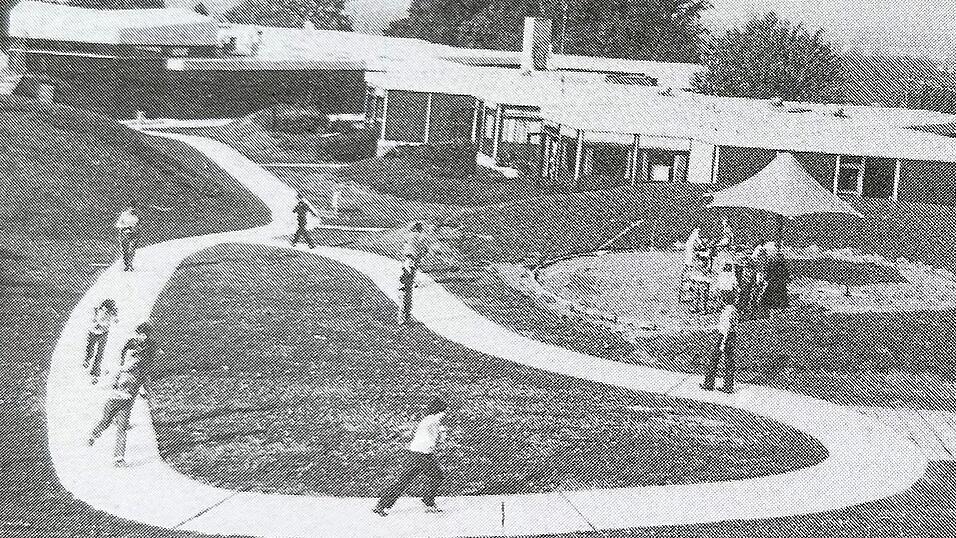Die Lebenshilfe-Schule in der Marienh&ouml;he zu den Anfangsjahren.