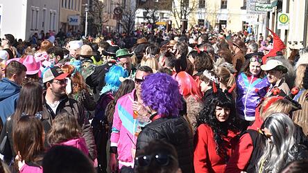 Bei sch&ouml;nem Wetter ist der Besucheransturm beeindruckend.
