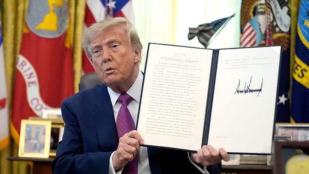 Trump brachte am Wochenende die Idee auf, aus dem US-Bundesstaat New Mexico k&ouml;nnte &laquo;New America&raquo; werden. (Archivbild)