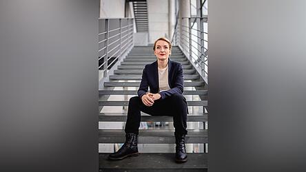 Ines Schwerdtner sieht ihre Partei auch bei den Kommunalwahlen in Bayern bestens aufgestellt. &bdquo;Die Zukunft ist links&ldquo;, sagt sie.