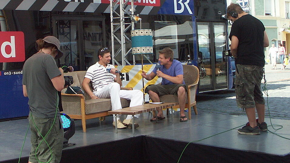 Blick hinter die Kulissen bei on3-südwild. (Foto: Meike Weinzierl) Blick hinter die Kulissen bei on3-südwild. (Foto: Meike Weinzierl)