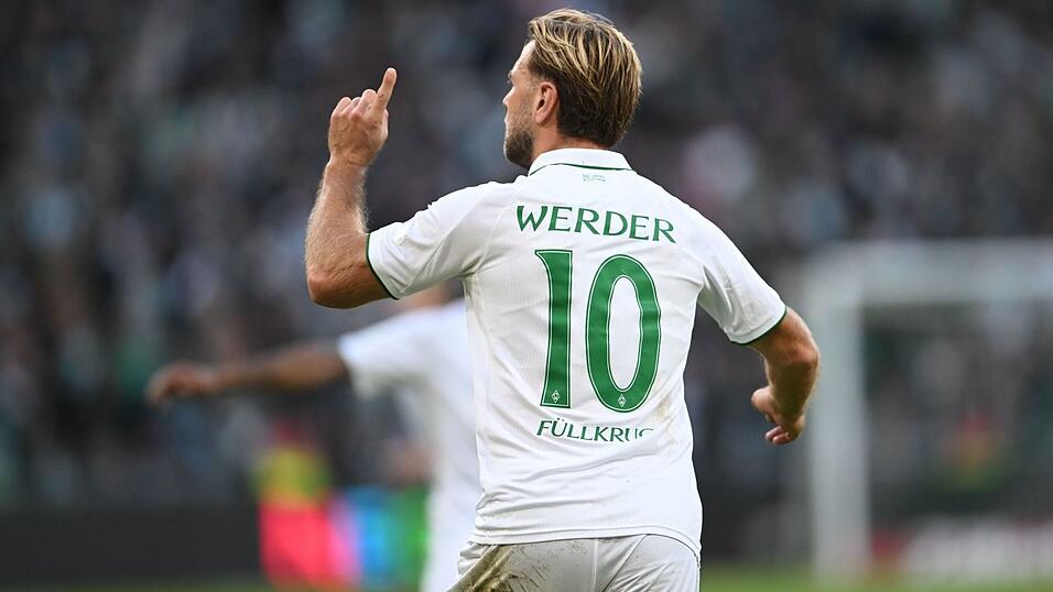 Werder Bremens Torjäger Niclas Füllkrug. Werder Bremens Torjäger Niclas Füllkrug.