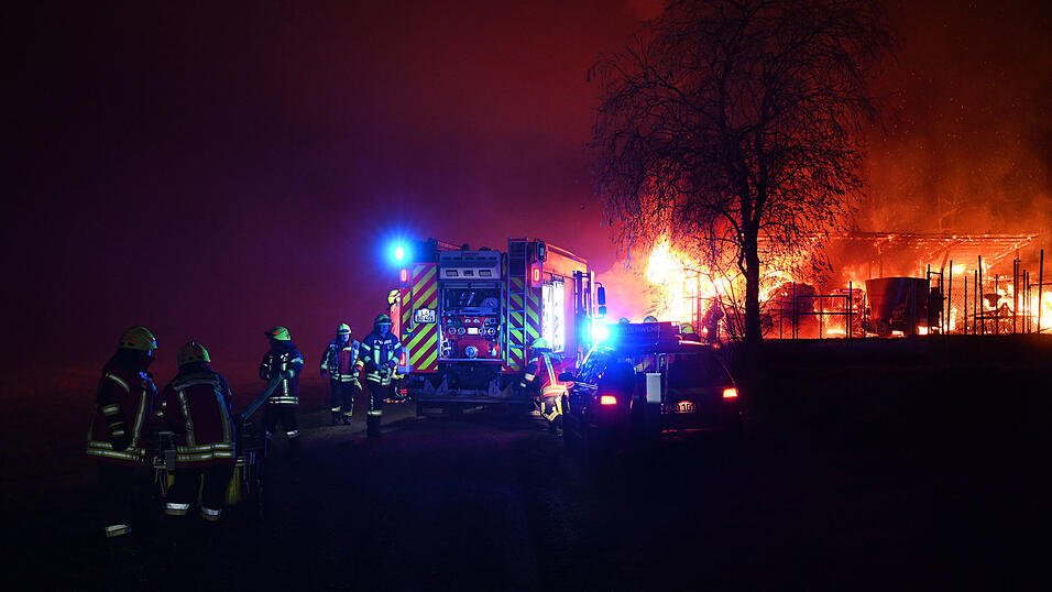 Die Feuerwehr war ab 1 Uhr im Einsatz.&nbsp;