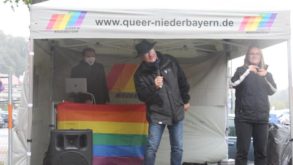 Die Eindrücke vom Christopher Street Day 2020 in Landshut.