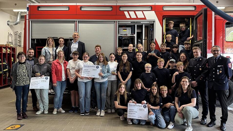 Alle Preisträger des Kiwanis Gipfelstürmer Awards.