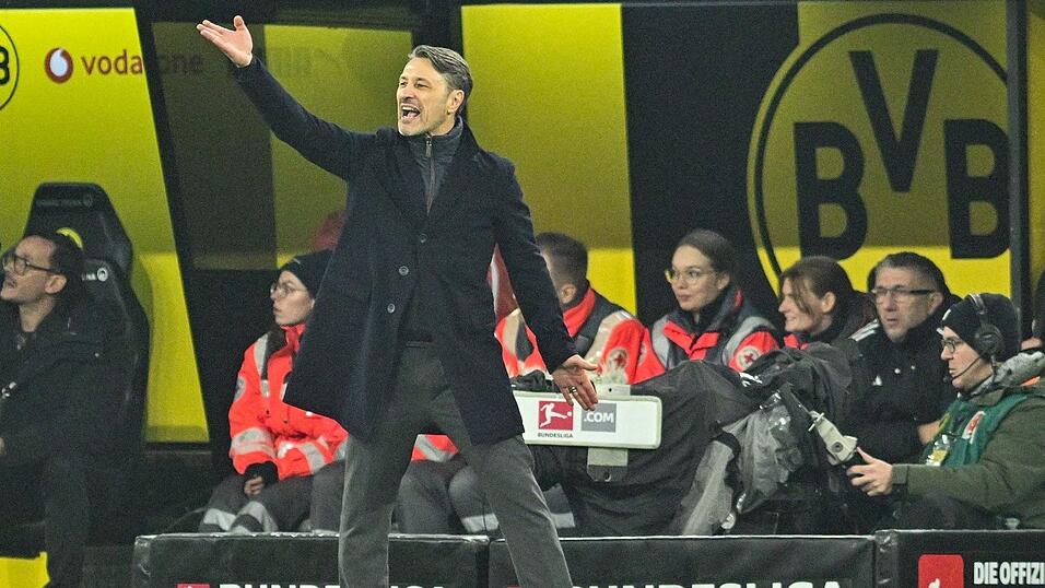 Trainer Niko Kovac war mit der Leistung von Karim Adeyemi nicht einverstanden. Trainer Niko Kovac war mit der Leistung von Karim Adeyemi nicht einverstanden.