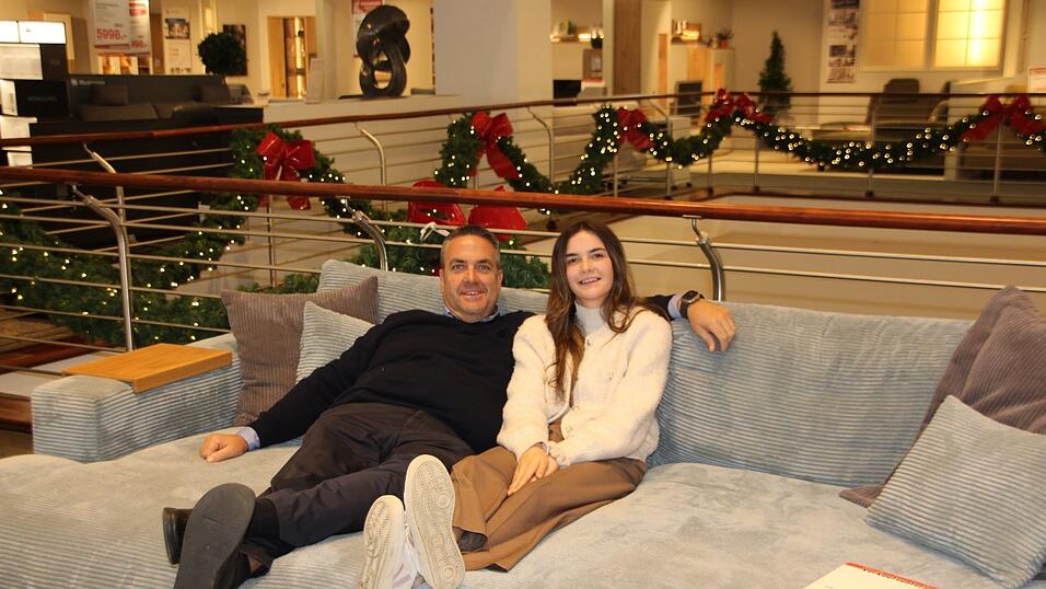 Franz Wanninger und seine Tochter Theresa, die sich gerade ins Familienunternehmen einarbeitet.