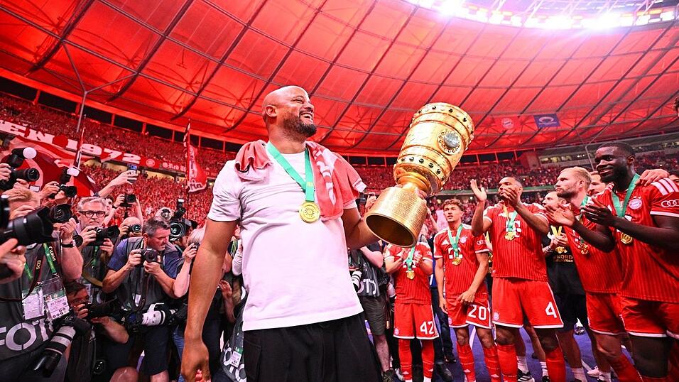 Vincent Kompany ist der Schöpfer des Bayern-Doubles. Vincent Kompany ist der Schöpfer des Bayern-Doubles.