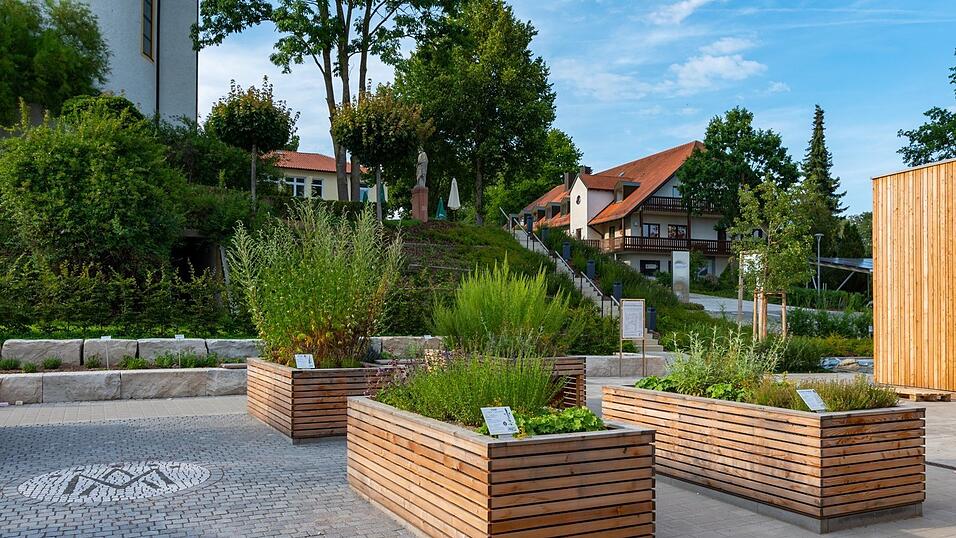 Der Kr&auml;utergarten in Furth.