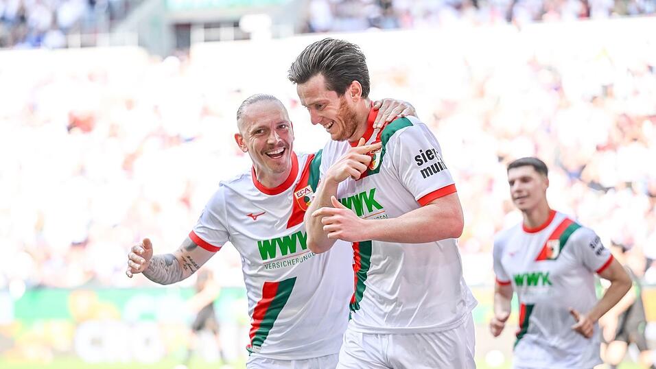 Augsburgs Matchwinner Michael Gregoritsch.