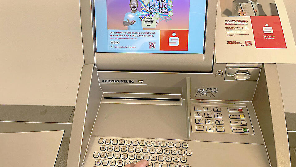 Ein Auslaufmodell: Bis Ende des Jahres verschwinden die &Uuml;berweisungsterminals.