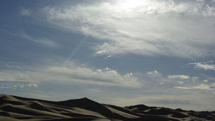 Imke Hansen und Andreas Goldbrunner reisen um die Welt. In der Wüste Gobi. Imke Hansen und Andreas Goldbrunner reisen um die Welt. In der Wüste Gobi.