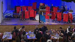 Markus S&ouml;der bei seinem Auftritt.