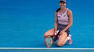 Eva Lys war im Achtelfinale der Australian Open chancenlos Eva Lys war im Achtelfinale der Australian Open chancenlos