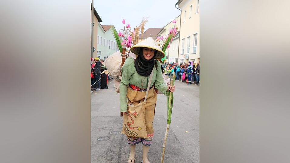 Beim Bogener Faschingsumzug war einiges geboten.