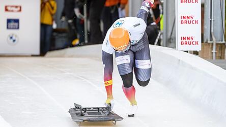 Die Skeletonis verzichten auf den Weltcup in Innsbruck. (Archivbild)