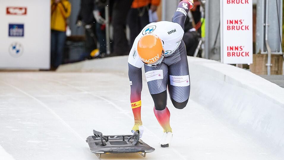Die Skeletonis verzichten auf den Weltcup in Innsbruck. (Archivbild)