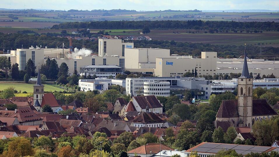 Der Baustoffhersteller Knauf plant mit einem anderen Unternehmen eine Gipsrecycling-Anlage in Mittelfranken. (Archivbild)