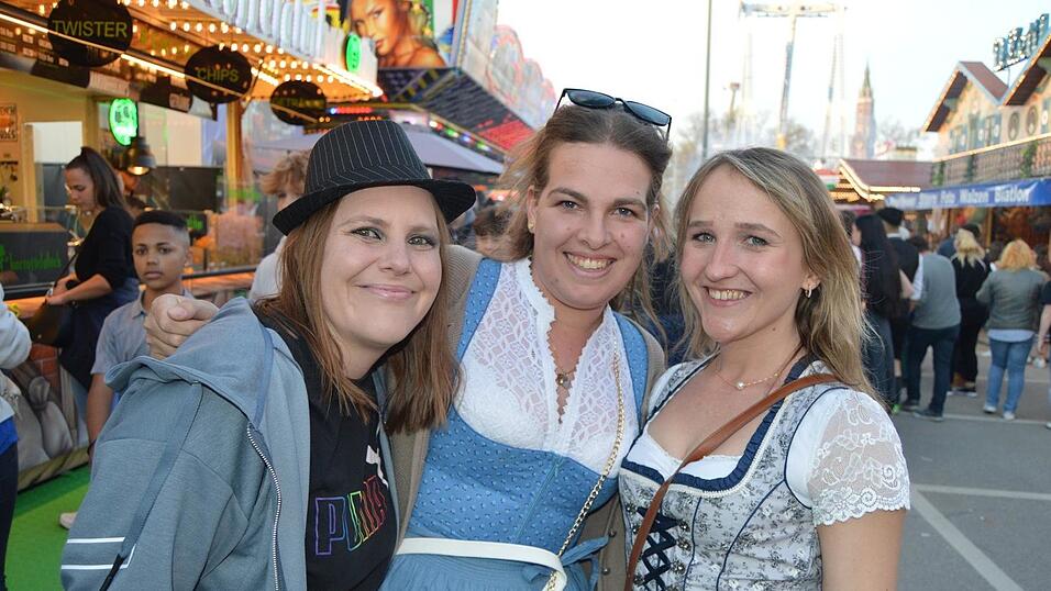 Viele Landshuter feierten am Freitag auf der Dult.&nbsp;