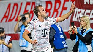 Sorgte für die späte Bayern-Erlösung: Star-Stürmer Harry Kane.