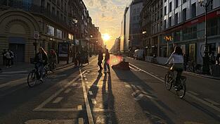 Paris investiert Millionensummen in den Ausbau des Radwegenetzes. (Archivbild) Paris investiert Millionensummen in den Ausbau des Radwegenetzes. (Archivbild)