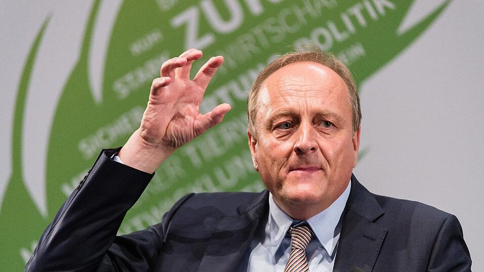 Bauernpräsident Joachim Rukwied fand klare Worte.
