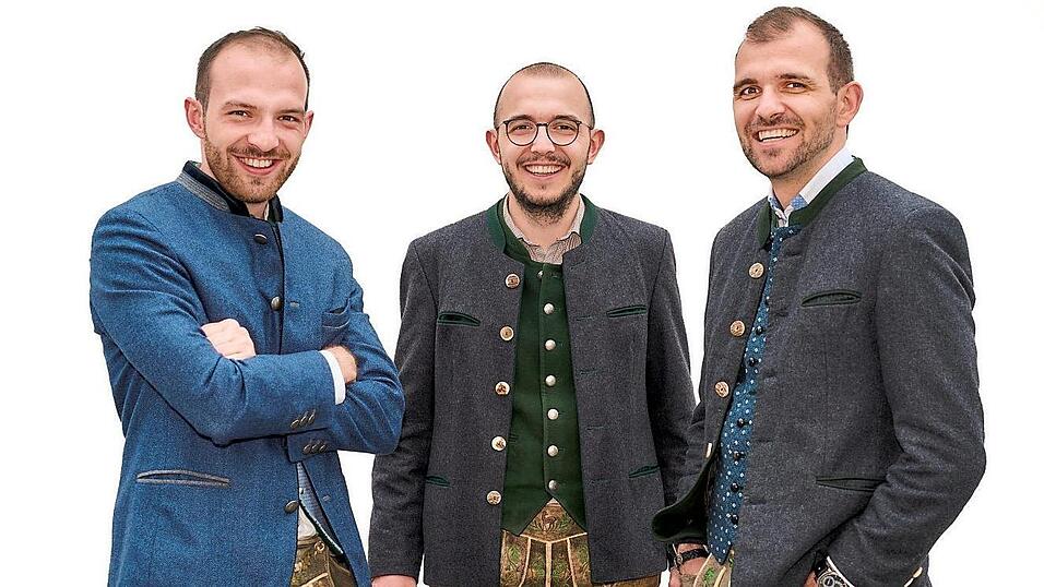 Anton Wenisch (rechts) und seine Brüder Christoph (links) und Stefan Wenisch (Mitte): alle drei sind gleichberechtigte Festwirte.