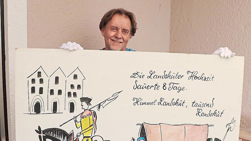 Christian Baier ist auf die Tafeln während seiner Recherchen im Landkreis Landshut gestoßen. Christian Baier ist auf die Tafeln während seiner Recherchen im Landkreis Landshut gestoßen.