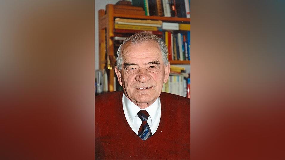 Alois Schambeck, Ehrenb&uuml;rger der Gemeinde Brennberg.