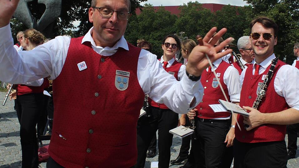 Die Bilder vom Festwochenende der Landshuter Stadtkapelle.