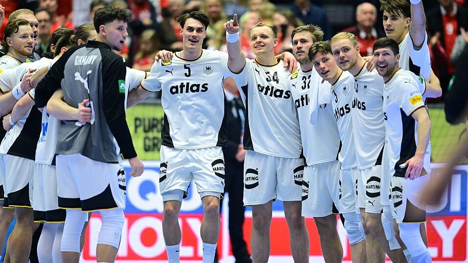 Deutschlands Handballer d&uuml;rfen weiter vom EM-Halbfinale tr&auml;umen.