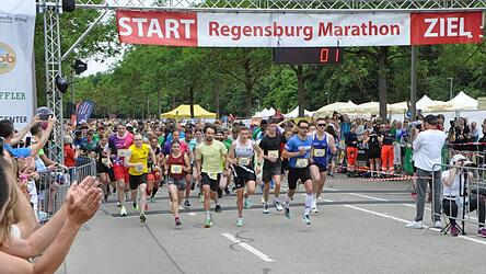 Der Regensburg Marathon verzeichnete heuer einen Teilnehmer-Rekord.