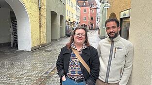Claire Lindner und Yassin Domke wollen frischen Wind in den Stadtrat bringen.