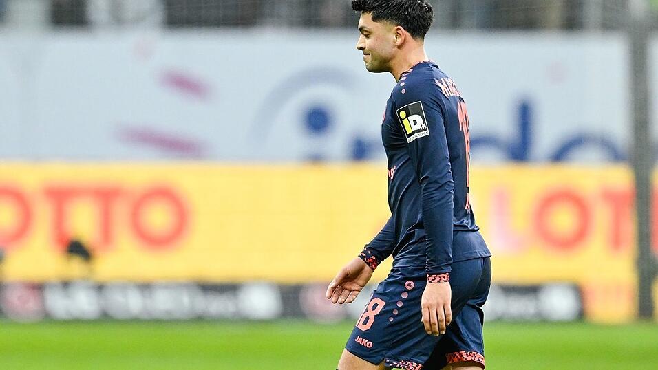 Einsatz gegen Augsburg fraglich: Nadiem Amiri Einsatz gegen Augsburg fraglich: Nadiem Amiri