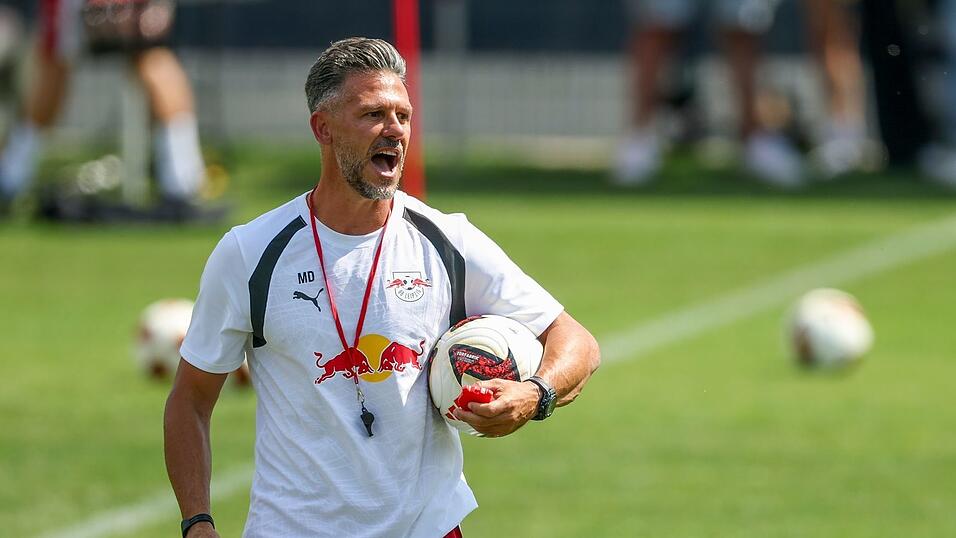 Mart&iacute;n Demichelis, neuer Trainer von RB Leipzig, sah beim zweiten Testspiel gegen Ingolstadt keinen &uuml;berzeugenden Auftritt. (Archivbild)