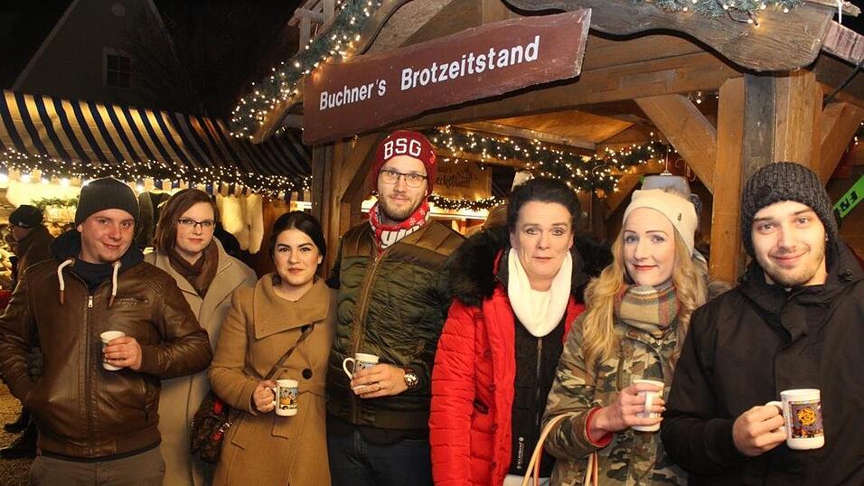 Weihnachtszeit am Christkindlmarkt und bei der H&uuml;ttengaudi in Landshut.
