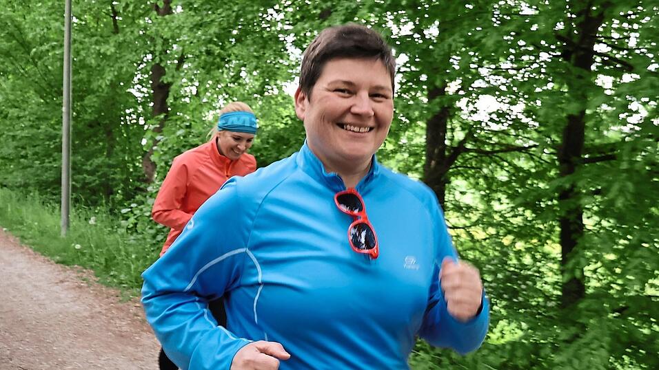 Diana H&auml;ndle beim Training in Landshut.