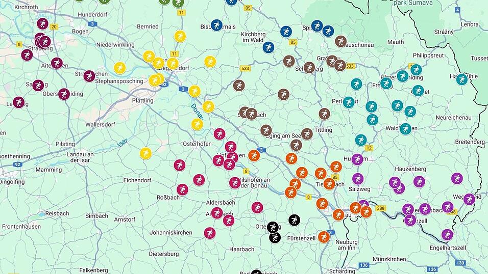 Im Fußballkreis Niederbayern Ost laufen 134 A-Klassenteams in zehn verschiedenen Ligen auf. Im Fußballkreis Niederbayern Ost laufen 134 A-Klassenteams in zehn verschiedenen Ligen auf.