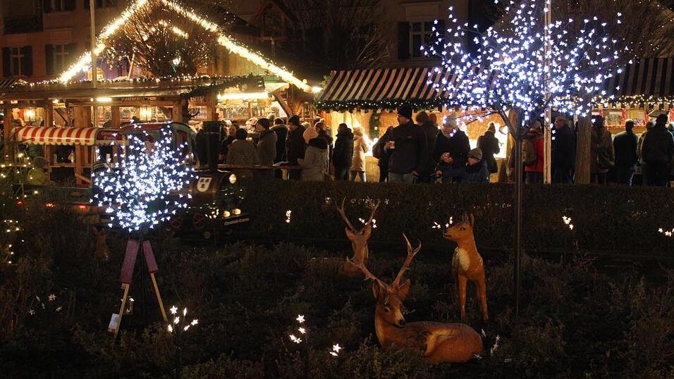 Weihnachtszeit am Christkindlmarkt und bei der H&uuml;ttengaudi in Landshut.