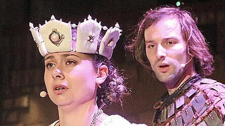 Vorher und nachher: Antonia und Tobias im letzten Spiel...