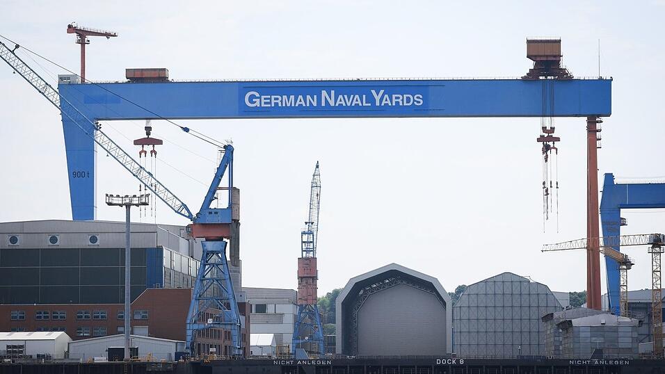 TKMS und German Naval Yards teilen sich eine Werftfl&auml;che in Kiel. (Archivbild)