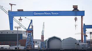 TKMS und German Naval Yards teilen sich eine Werftfl&auml;che in Kiel. (Archivbild)